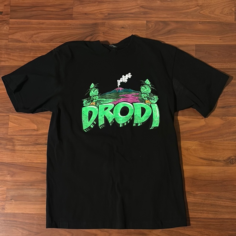 Black Graphic T-Shirt for Men